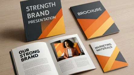 Effectief presentatiemateriaal en brochures voor een sterke merkpresentatie